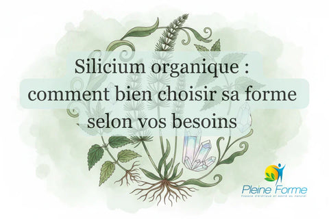 image blog:Silicium organique comment bien choisir sa forme selon vos besoins
