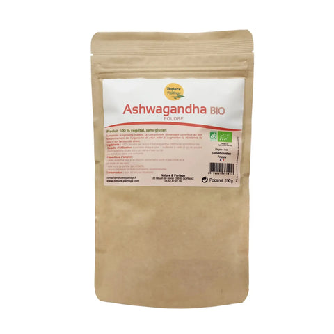 Ashwagandha en poudre Bio-150g-Nature et partage