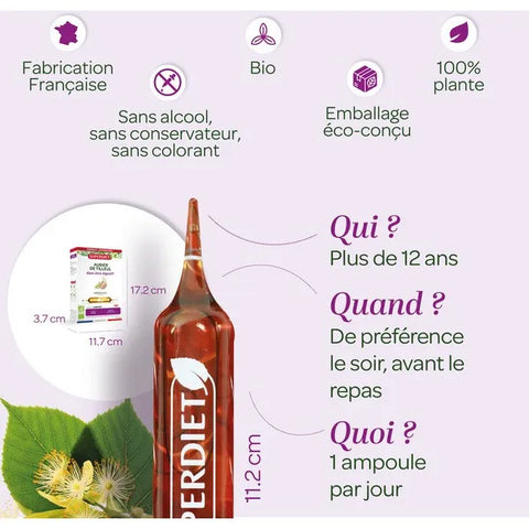 Aubier de Tilleul Bio-20 Ampoules-Super Diet