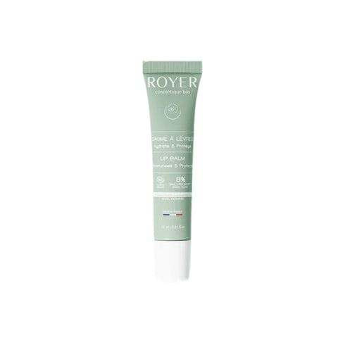 Baume à lèvres à la bave d'escargot de Royer cosmétique : un baume bio à 10 % de bave pure, qui hydrate, protège et répare les lèvres gercées, desséchées ou abîmées.