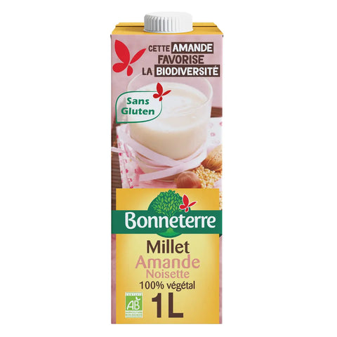 Boisson Millet Amande Noisette Bio-1L-Bonneterre