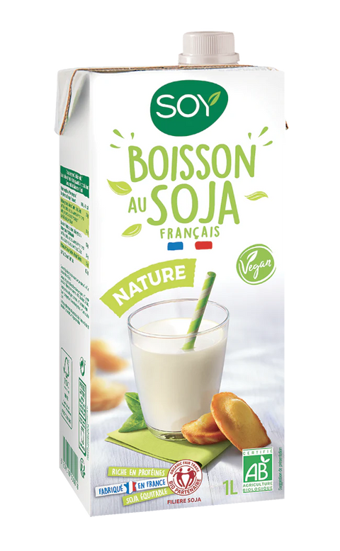 Boisson soja nature Bio-1L-Soy