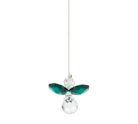 Ange Gardien Émeraude Mai | Cristal Feng Shui Tierra Zen