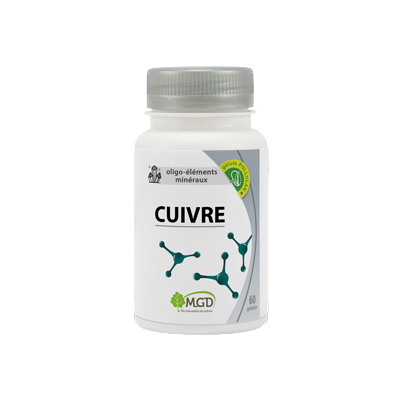 Cuivre-60 gélules-MGD