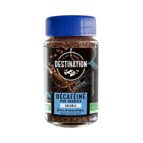Café soluble Décaféiné Pur Arabica Bio-100g-Destination