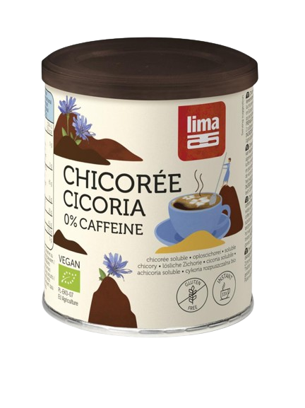 Chicorée Instantanée Bio 0 Caféine-100g-Lima