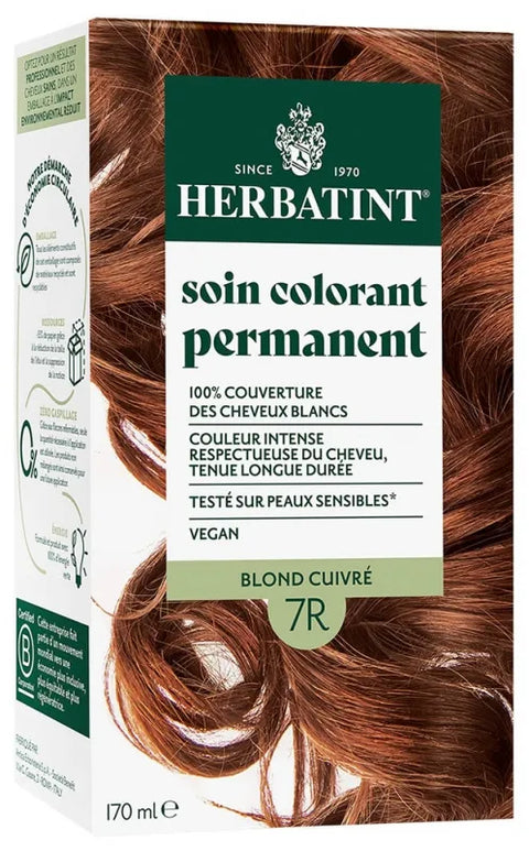 Coloration Blond Cuivré-7R-170ml-Herbatint