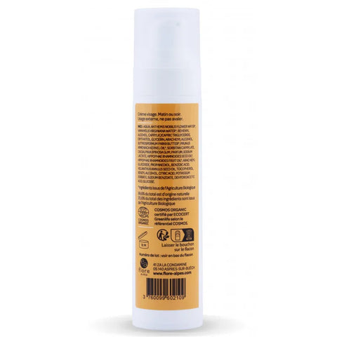 Crème Hydratante à l'Huile d'Argousier Bio-50 ml-Flore Alpes