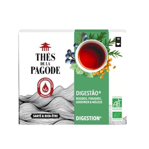 boite Digestao, thé digestion Bio-18 infusettes-Thés de la Pagode
