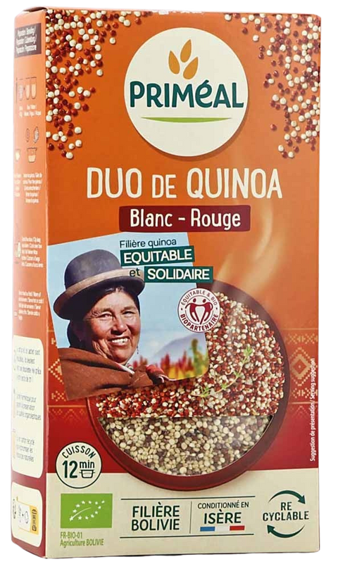 Duo de Quinoa Bio-500g-Priméal