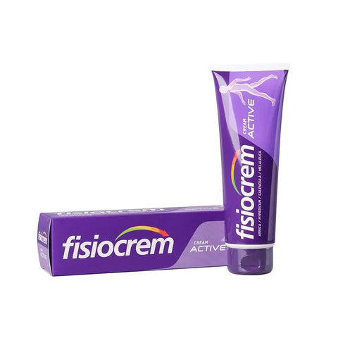 Tube Fisiocrem Cream Active 60/200 ml, crème massage naturel pour soulager douleurs musculaires et articulaires.