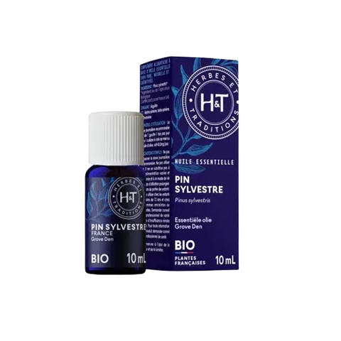 Huile essentielle de pin sylvestre bio Herbes et Traditions - flacon 10 ml
