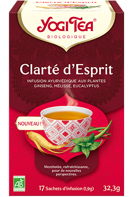 Infusion Clarté d'Esprit-17 sachets-Yogi Tea
