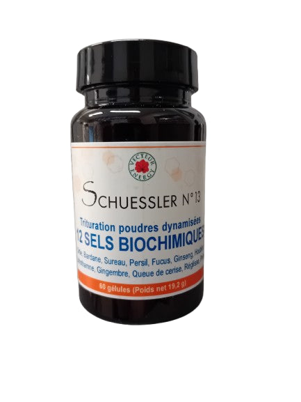 Mélange des 12 sels de Schüssler-60 gélules