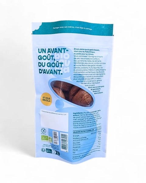 Sachet de Paleo Cookie Le Digest BioRévola 115g, biscuits bio sans gluten avec gingembre et cannelle pour digestion légère.