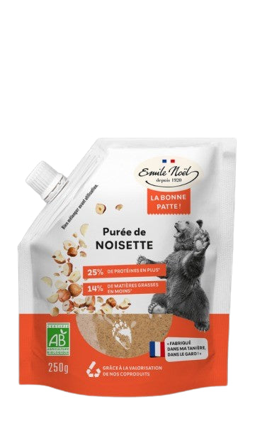 Organic Whole Hazelnut Puree - 250g - Emile Noël