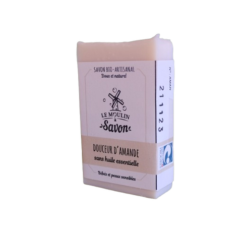 Almond Softness Solid Soap - 100g - Le Moulin à savon