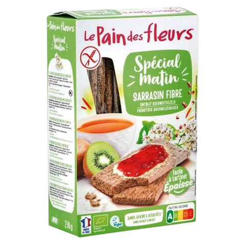 Tartines spéciale matin Bio au Sarrasin-230g-Le Pain des fleurs