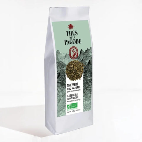 Thé vert Cru naturel Bio-100g-Thés de la Pagode