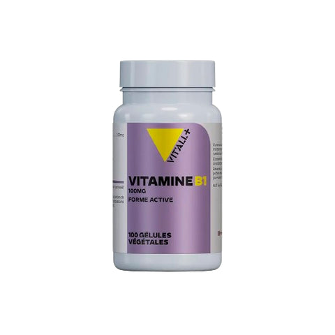 Vitamine B1 100mg – 90 gélules Vit'all+