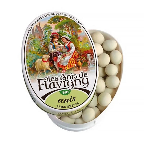 boite des Bonbons à l'Anis Bio-50g–Les Anis de Flavigny