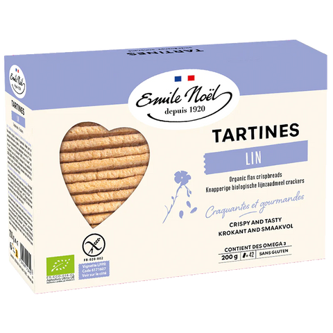 Tartines craquantes Bio au Lin-200g-Emile Noël