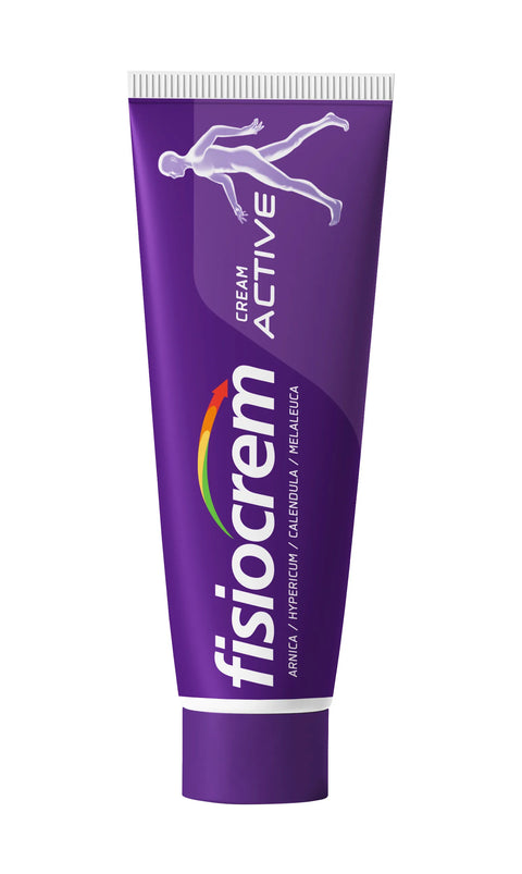 Tube Fisiocrem Cream Active 60/200 ml, crème massage naturel pour soulager douleurs musculaires et articulaires.