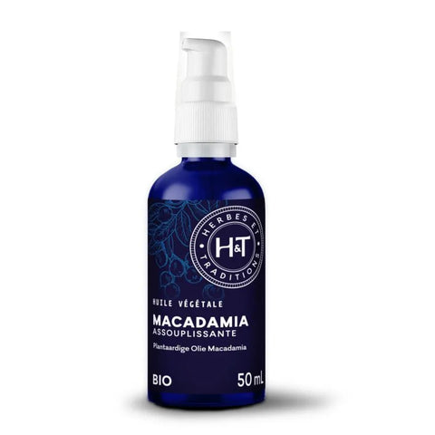 bouteille de Huile de Macadamia Bio-50ml-Herbes et Traditions