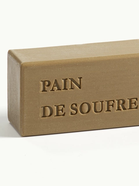 Pain Savon d'Alep Soufre Purifiant 150 g Tadé, savon traditionnel pour peaux grasses et acnéiques