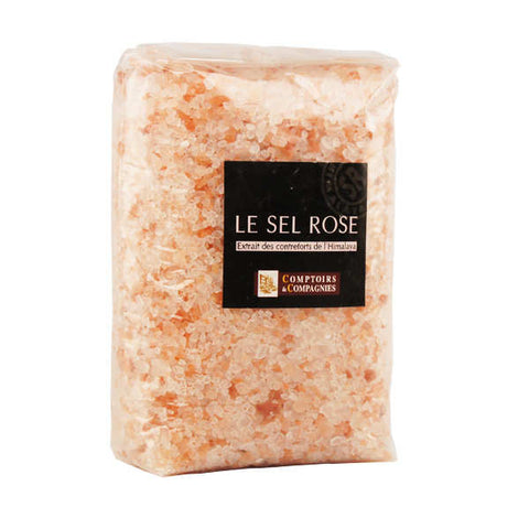 Sel rose de l'Himalaya-1kg-Comptoirs et Compagnies