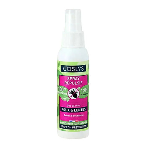 Spray répulsif Poux et Lentes-100ml-Coslys