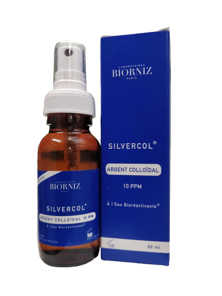 Spray Argent Colloïdal 10 PPM-60ml-Laboratoires Biorniz