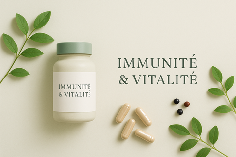 Visuel immunité avec texte