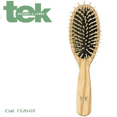 Brosse à Cheveux Ovale Antistatique 100% naturelle-Tek - Boutique Pleine-Forme 