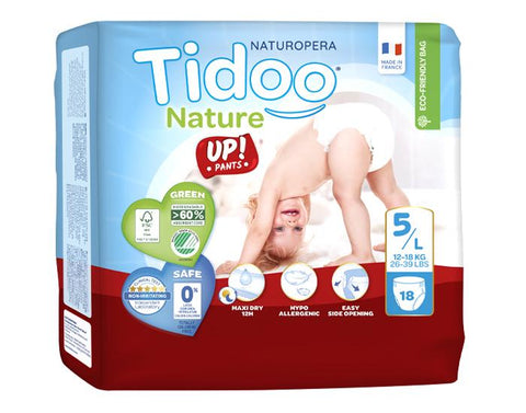 Couches-culottes Nature Tidoo 12-18 kg - paquet