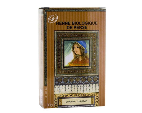 Henné biologique de Perse - Châtain BIO-100g- Nomade palize - Boutique Pleine-Forme
