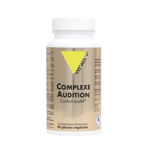 Complexe Audition-60 gélules végétales-Vit'all+