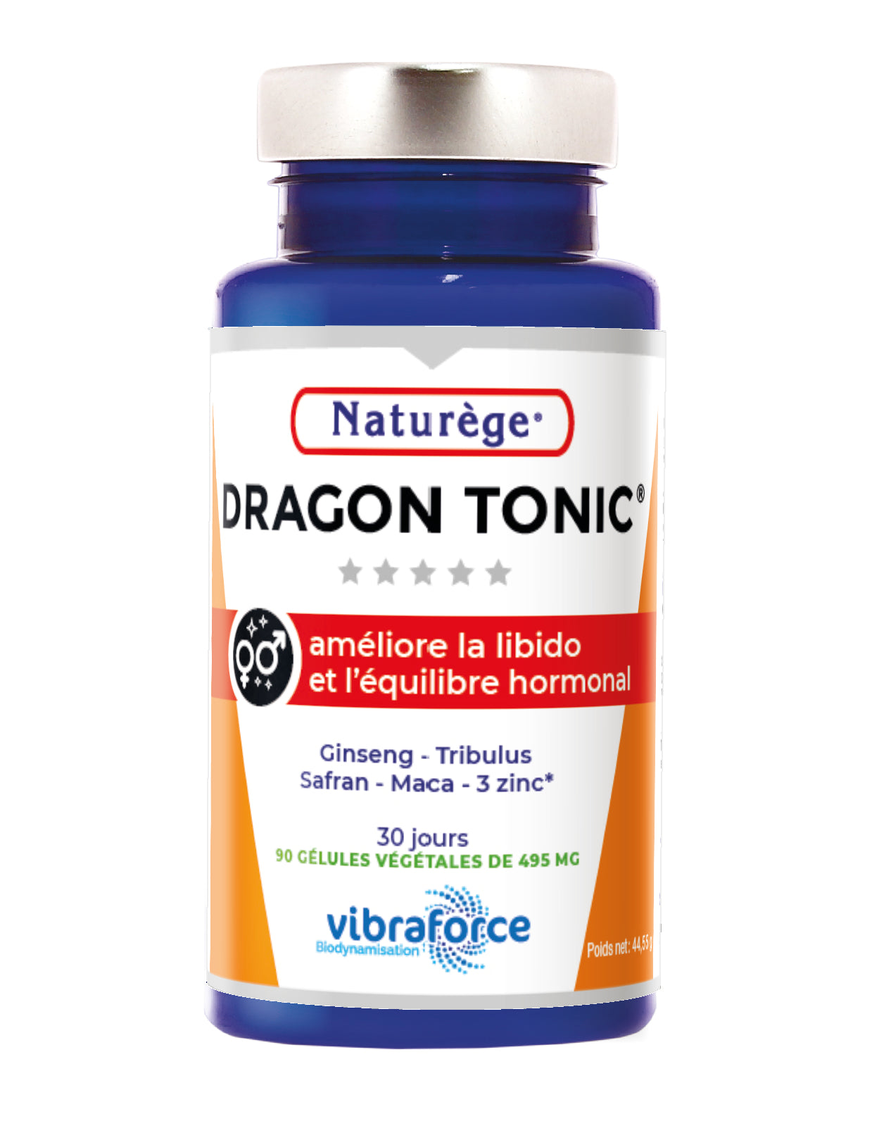 Dragon Tonic -90 gélules-Tonique sexuel-Naturège – Boutique Pleine