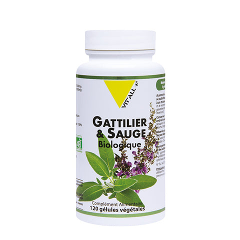 Gattilier et Sauge Bio-120 gélules-Vit'all+