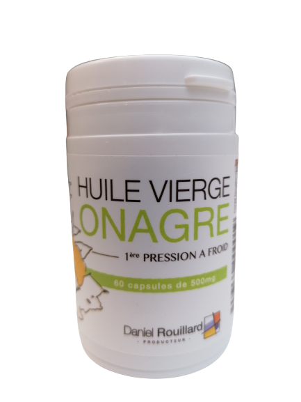 Virgin evening primrose oil-60 capsules-Daniel Rouillard
