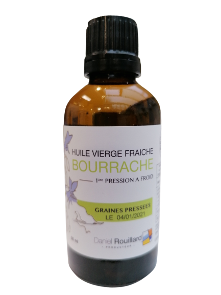 Aceite de Borraja virgen fresco-50ml-Daniel Rouillard