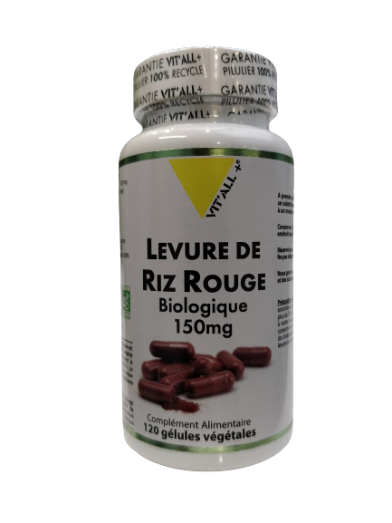Organic Red Yeast Rice 150mg-Vit'all+