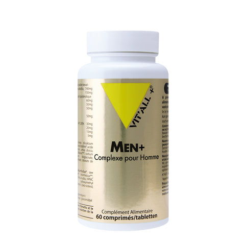 Men+-Complexe pour la prostate-60 comprimés-Vit'all+