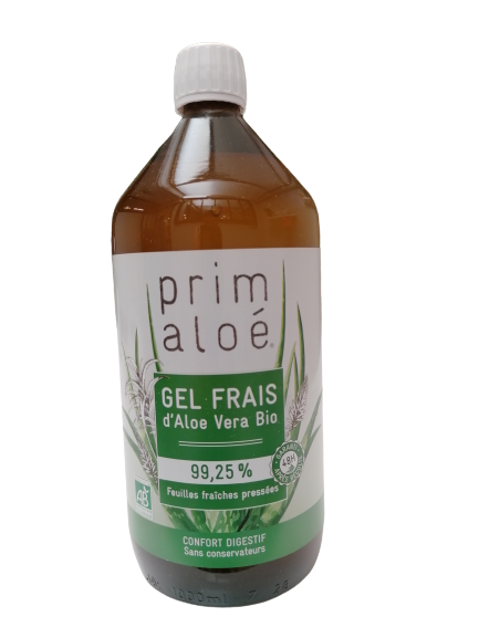 Gel à boire Aloé Vera Bio-1L -Prim Aloé