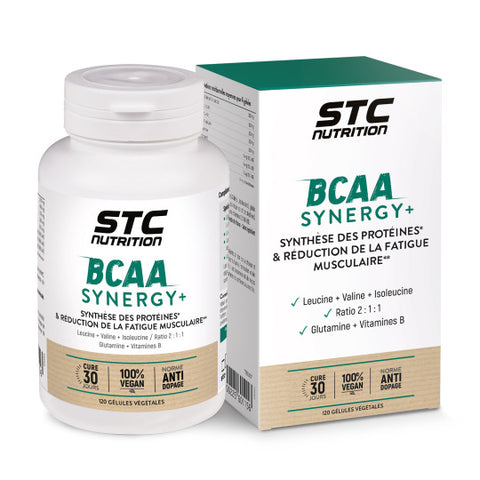 BCAA synergie-120 gélules-stc nutrition