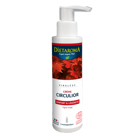 Vinalège circulior crème Bio-circulation et jambes légères-150 ml-Dietaroma