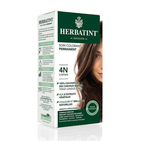 Brown Hair Color 4N-170ml-Herbatint