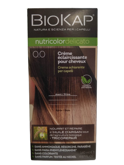 Crema aclaradora Nutricolor 0,0-140 ml-Biokap