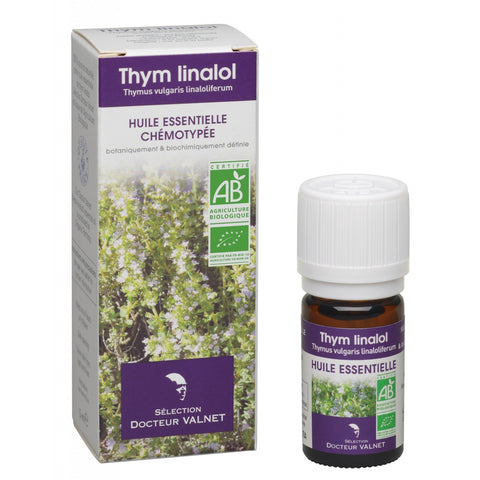 Huile essentielle Thym à linalol Bio - 5 ml-Dr.Valnet