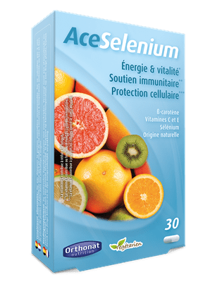 Ace Selenium- 30 gélules-Orthonat - Boutique Pleine-Forme